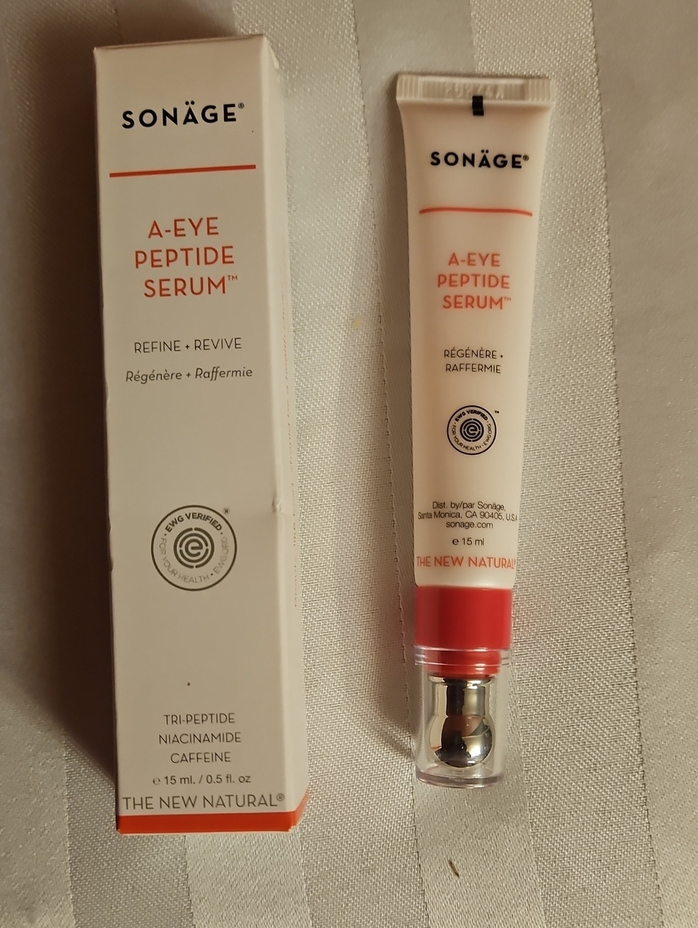 Sonäge A-Eye Peptide Serum – Eye Cream for Firming & Brightening